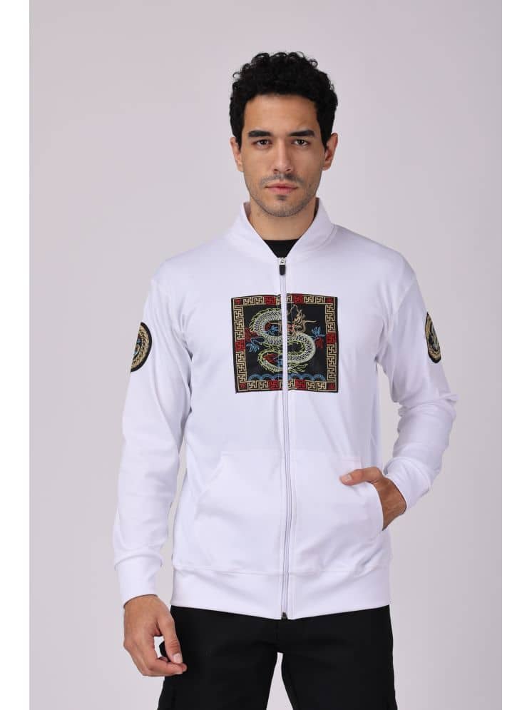 yellow tree White Polyester Men's Gym Jacket ( Pack of 1 ) - Jackets & Coats | Buy online on ZillyBuy
