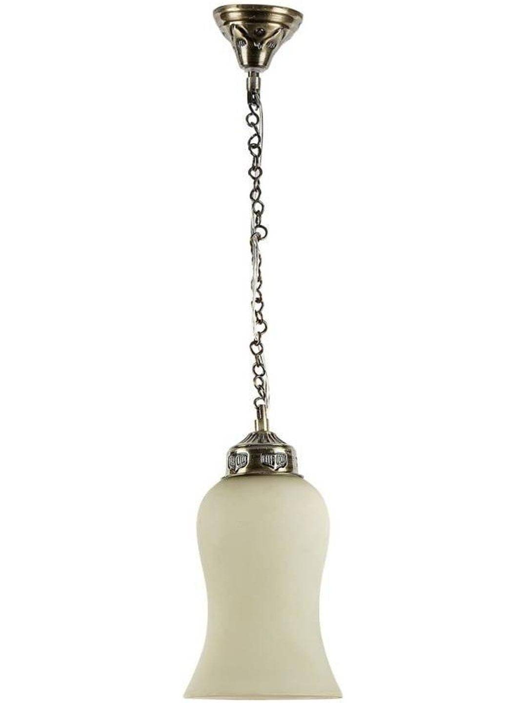 1st Time Glass Designer Ceiling Lamp Pendant White - Pack of 1 1st Time Glass Designer Ceiling Lamp Pendant White - Pack of 1