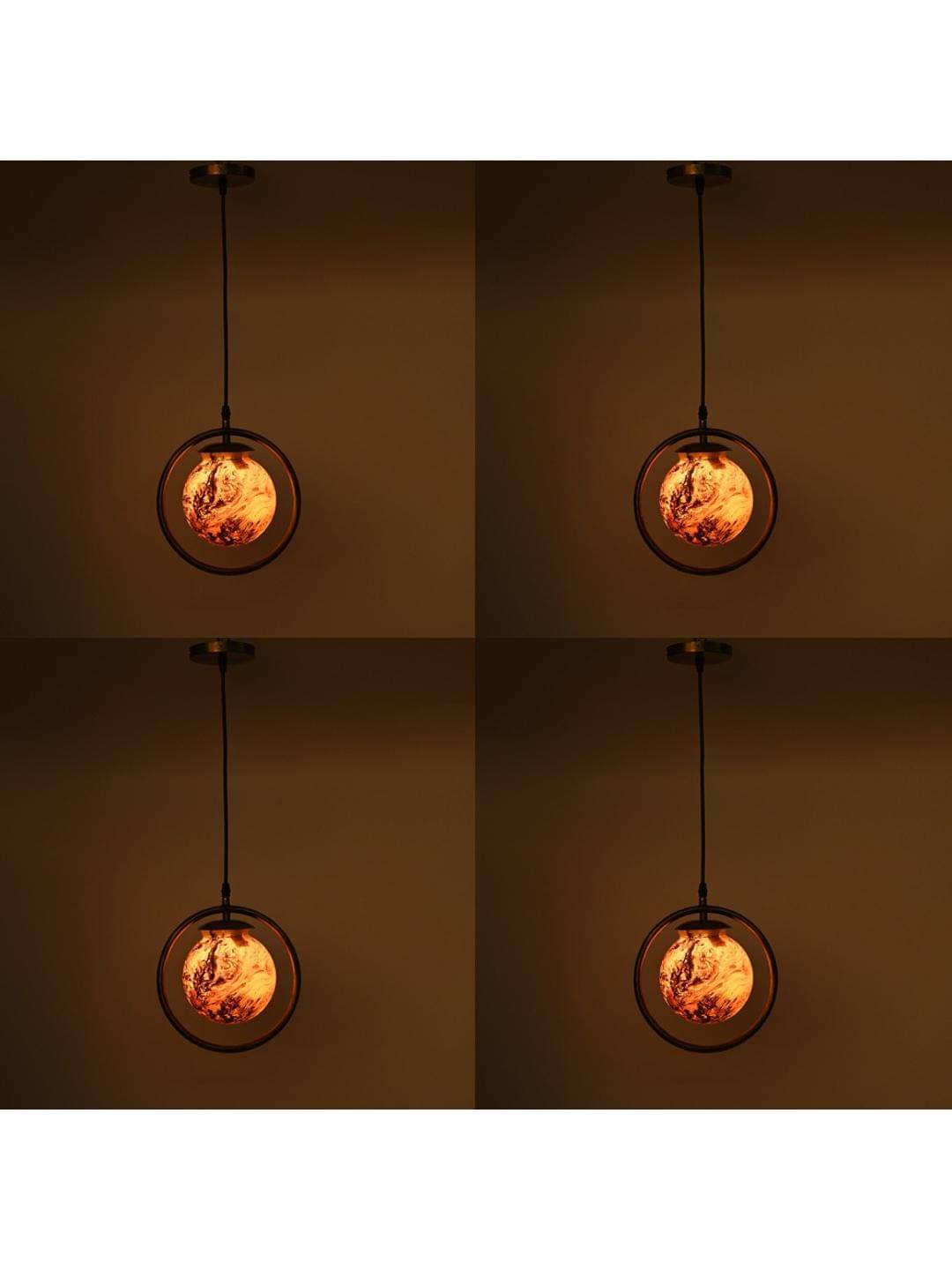 1st Time Glass Designer Ceiling Lamp Pendant Multi - Pack of 4     			1st Time Glass Designer Ceiling Lamp Pendant Multi - Pack of 4