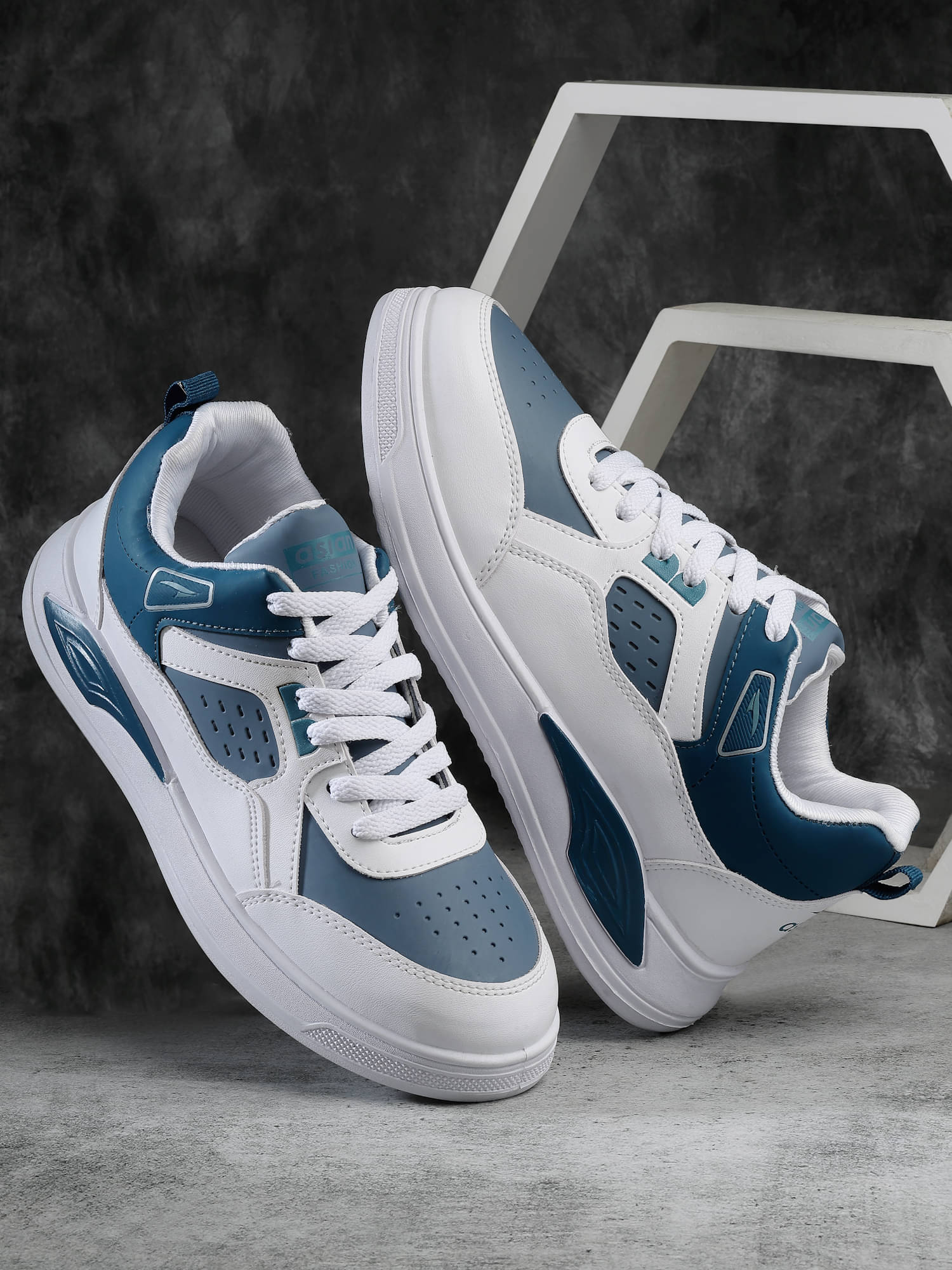     			ASIAN MOSCOW-11 Blue Men's Sneakers