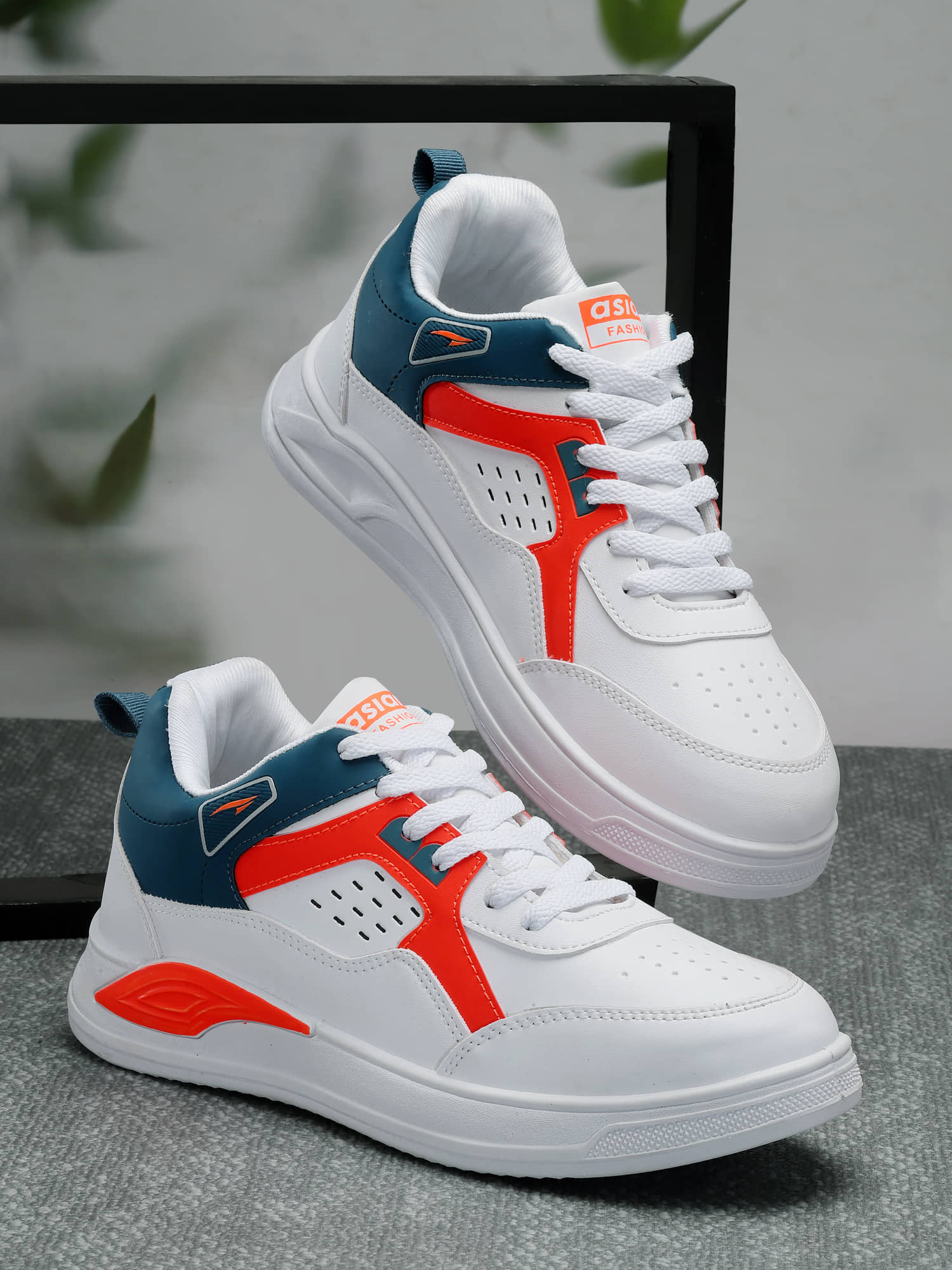 ASIAN MOSCOW-11 White Men's Sneakers - Casual Shoes | Buy online on ZillyBuy