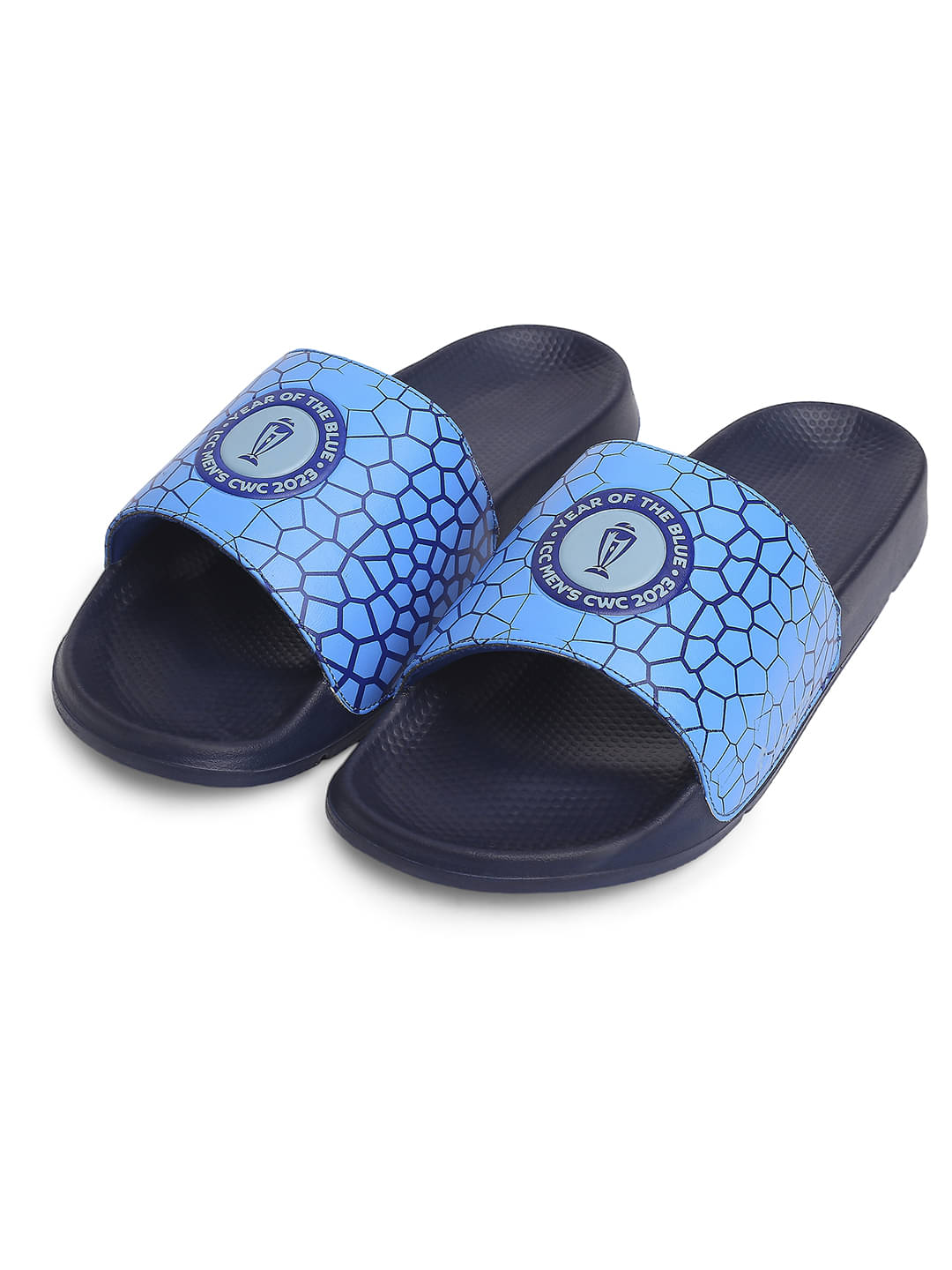     			CHUPPS Navy Men's Slide Flip Flop