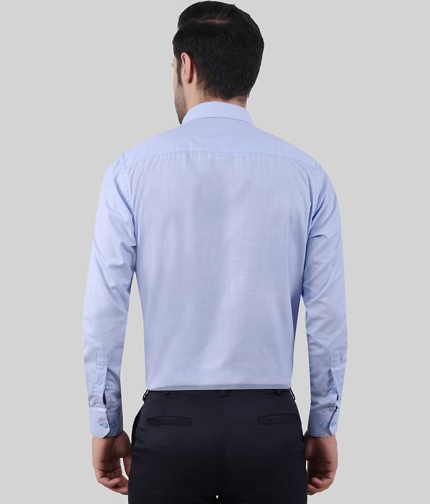 Comey Cotton Blend Regular Fit Full Sleeves Men's Formal Shirt - Brown ( Pack of 1 )