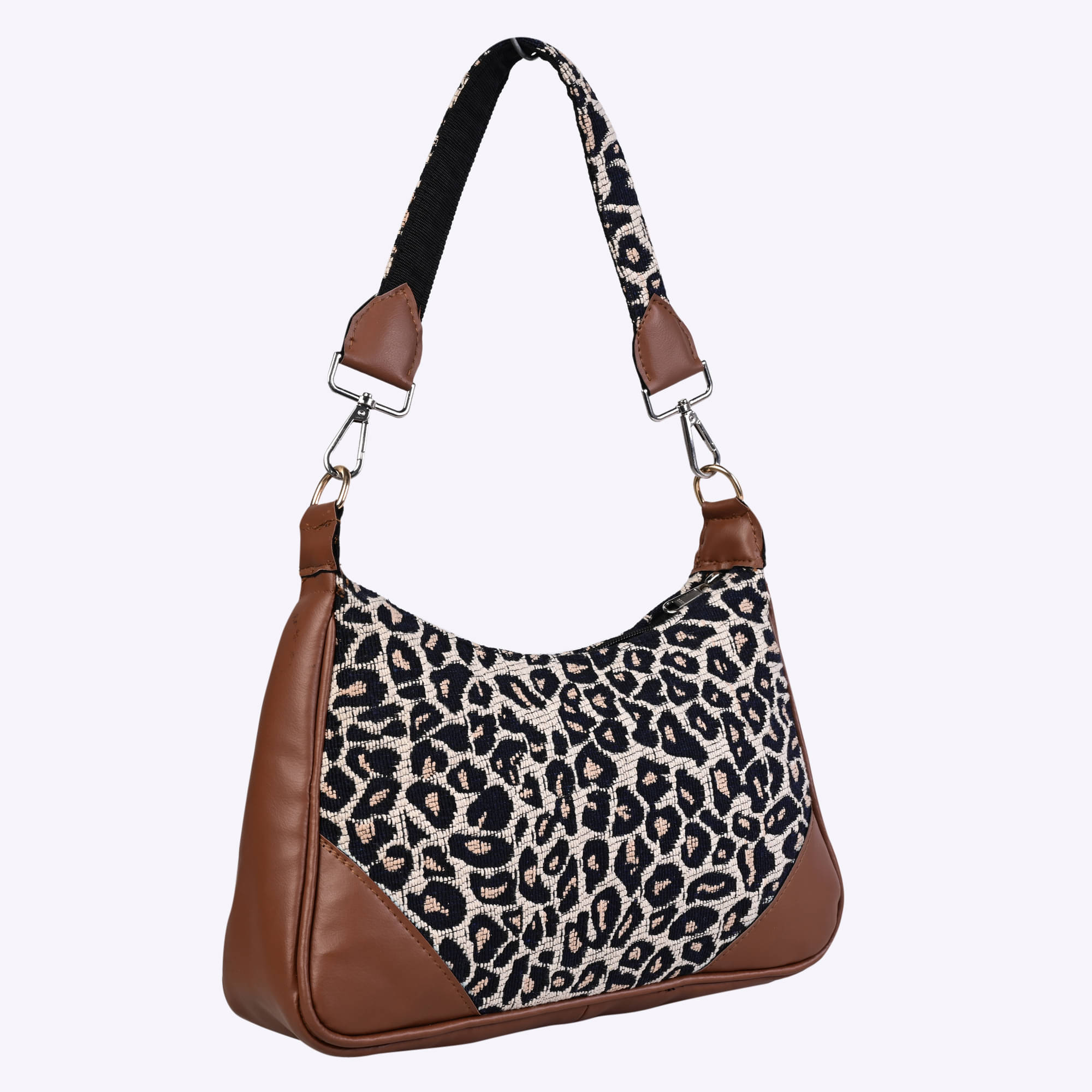     			ENSAC Shoulder Bag Cotton Set of 1 ( Brown )