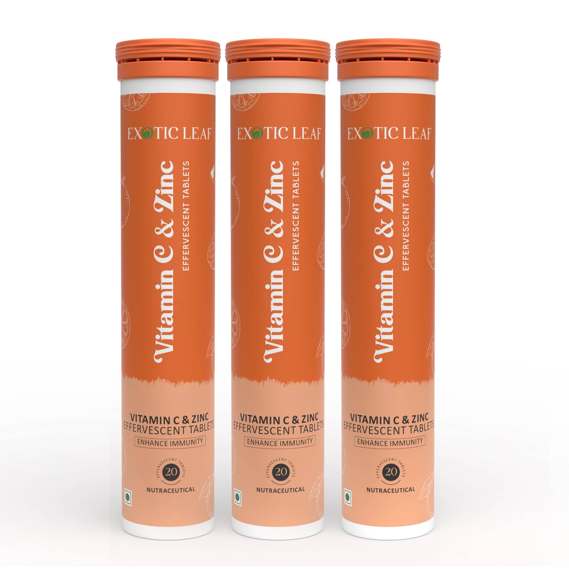     			EXOTIC LEAF Vitamin C ( Pack of 3 )