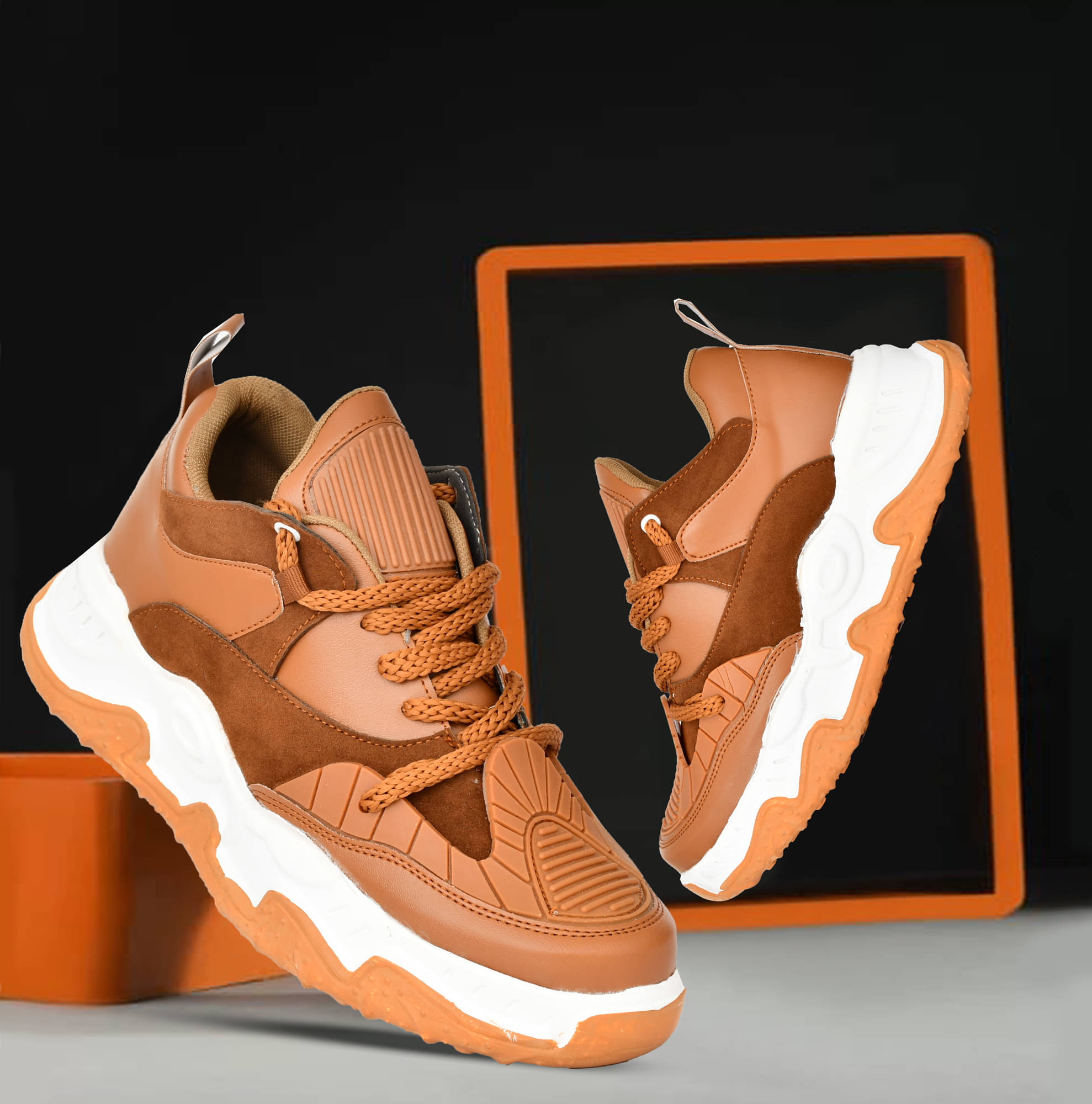     			FOXFIRE Brown Men's Lifestyle Shoes