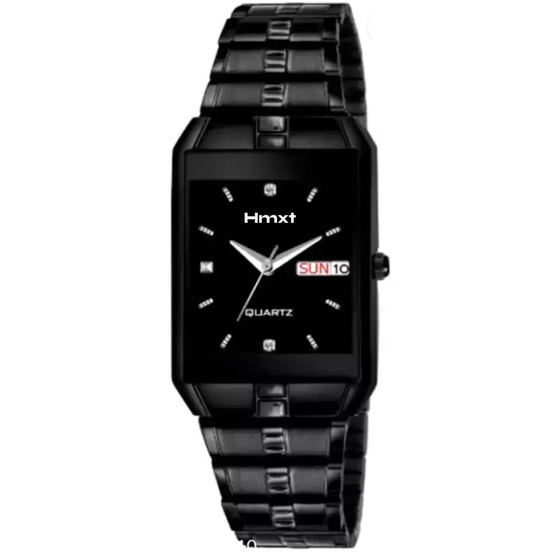 HMXT Black Stainless Steel Analog Men's Watch