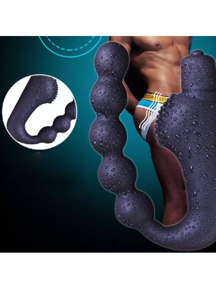 Kamahouse Premium Quality Vibrating Anal Beads Silicone Massager Stimulate Orgasm