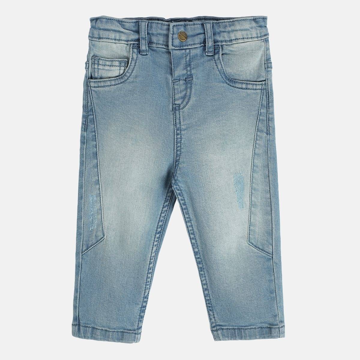     			MINI KLUB Pack of 1 Boys 100% Cotton Jeans ( Blue )