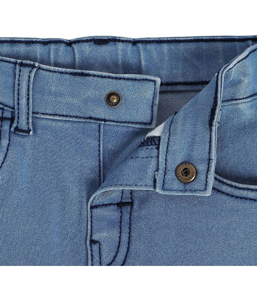 MINI KLUB Pack of 1 Boys Polyester Jeans ( Blue )