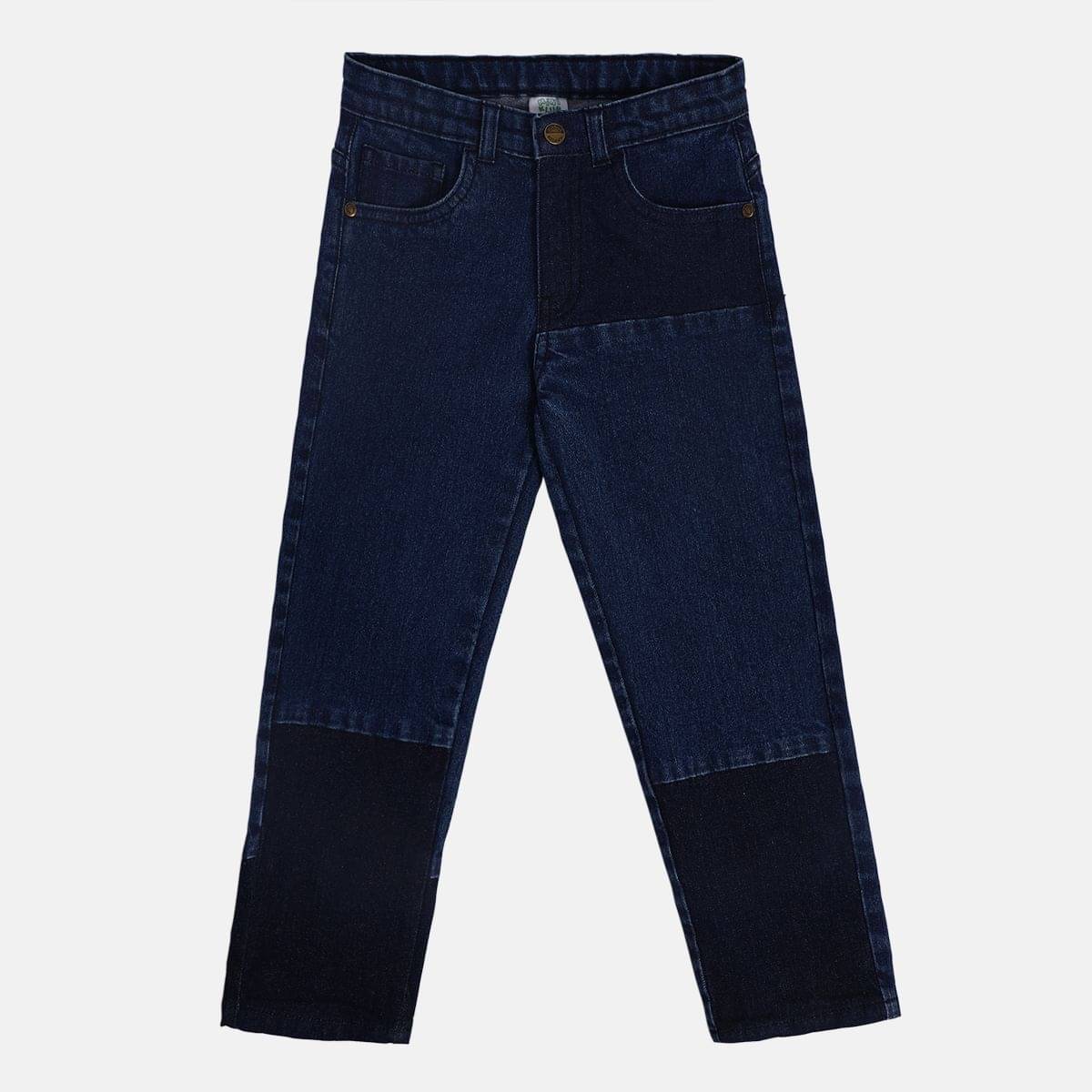     			MINI KLUB Pack of 1 Boys 100% Cotton Jeans ( Blue )