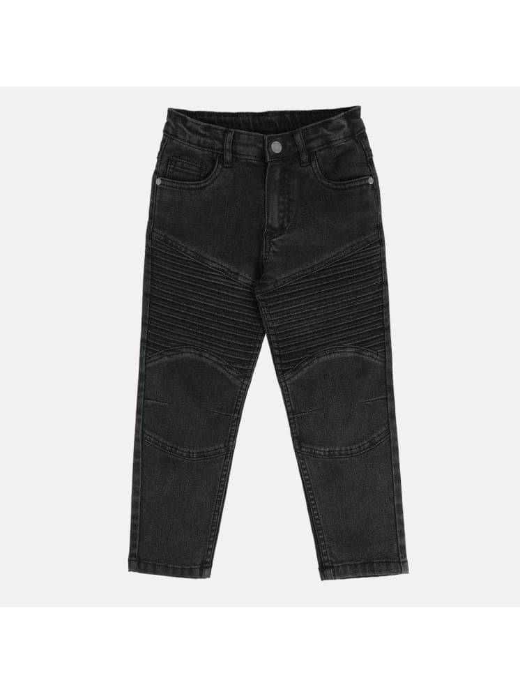     			MINI KLUB Pack of 1 Boys 100% Cotton Jeans ( Black )