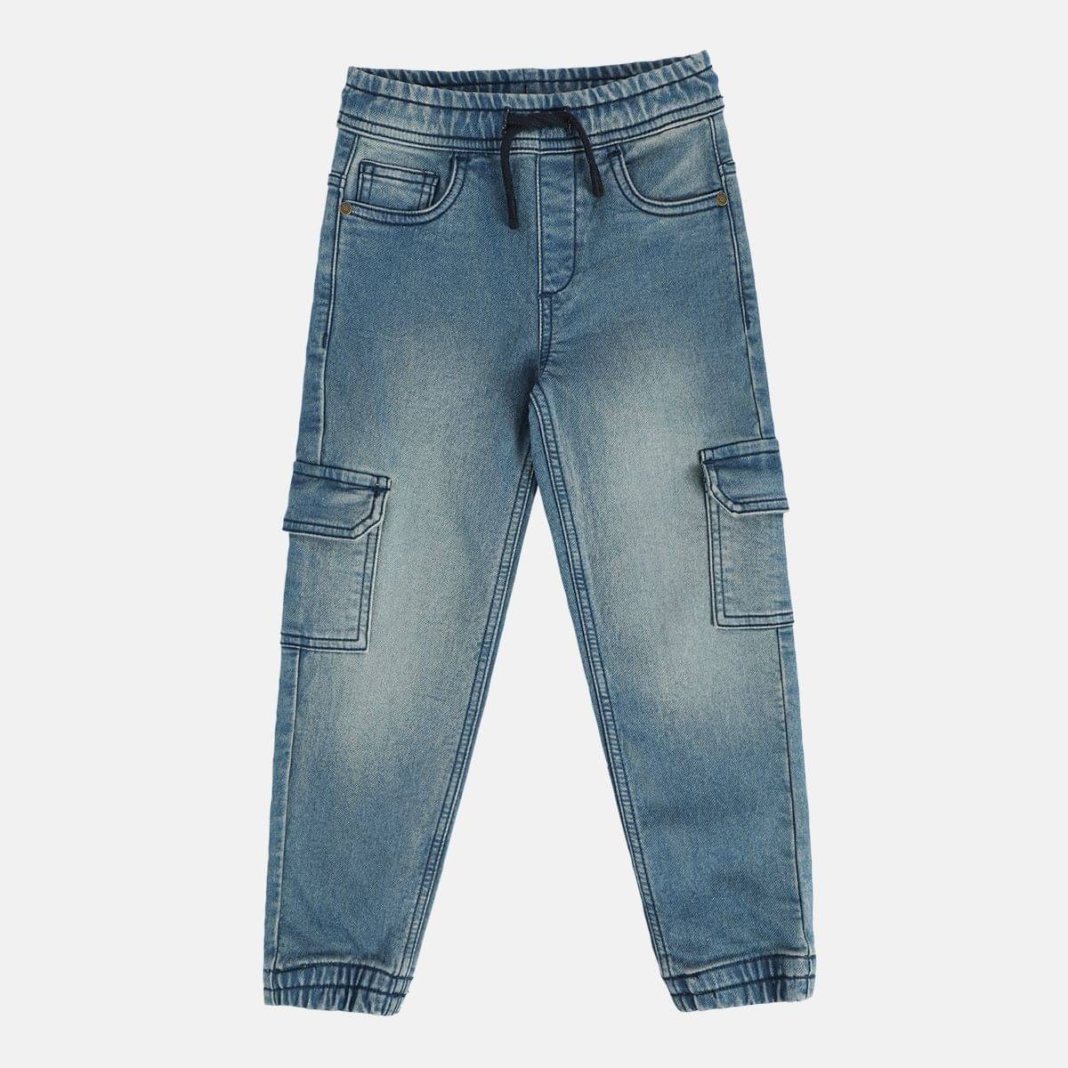     			MINI KLUB Pack of 1 Boys 100% Cotton Jeans ( Blue )