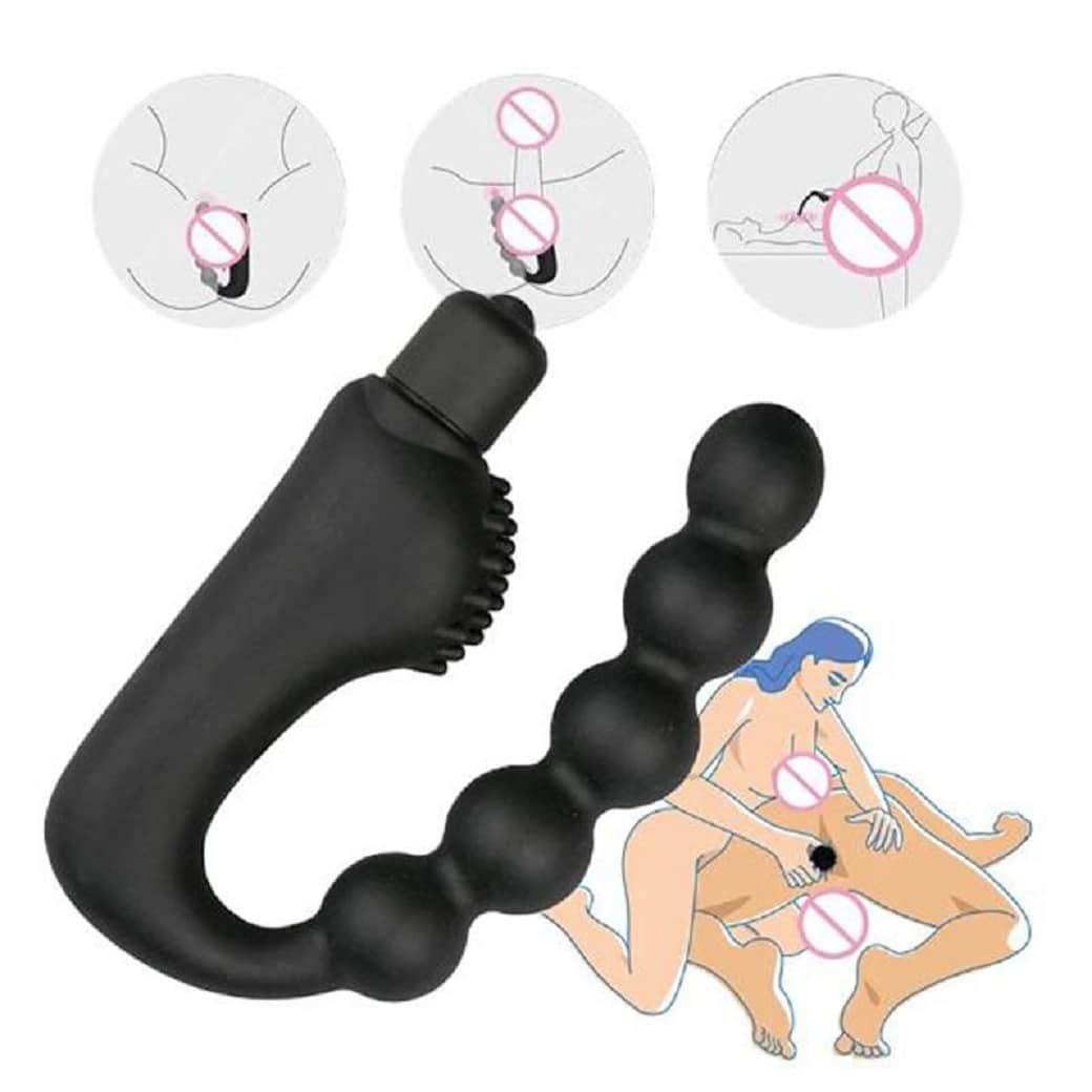 Naughty Toy Present Premium Quality Vibrating Anal Beads Silicone Massager Stimulate Orgasm By Kamahouse