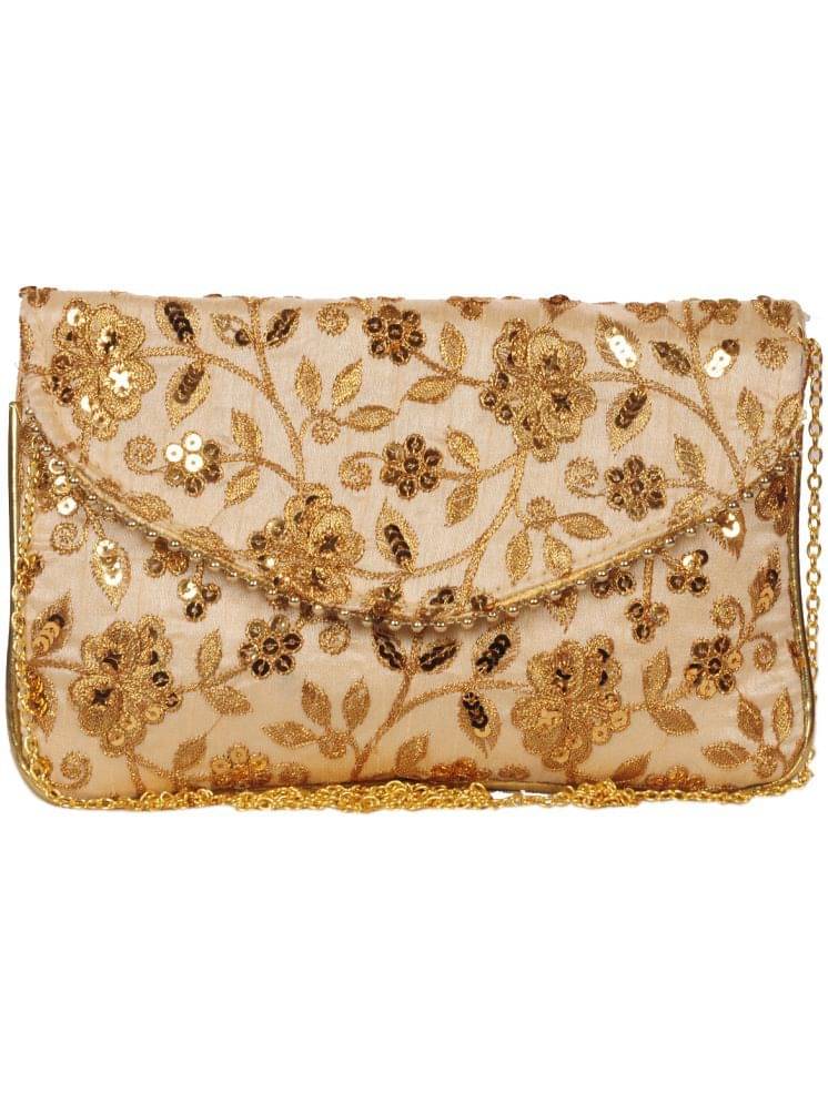     			SUNESH CREATION Sling Bag Fabric Set of 1 ( Beige )