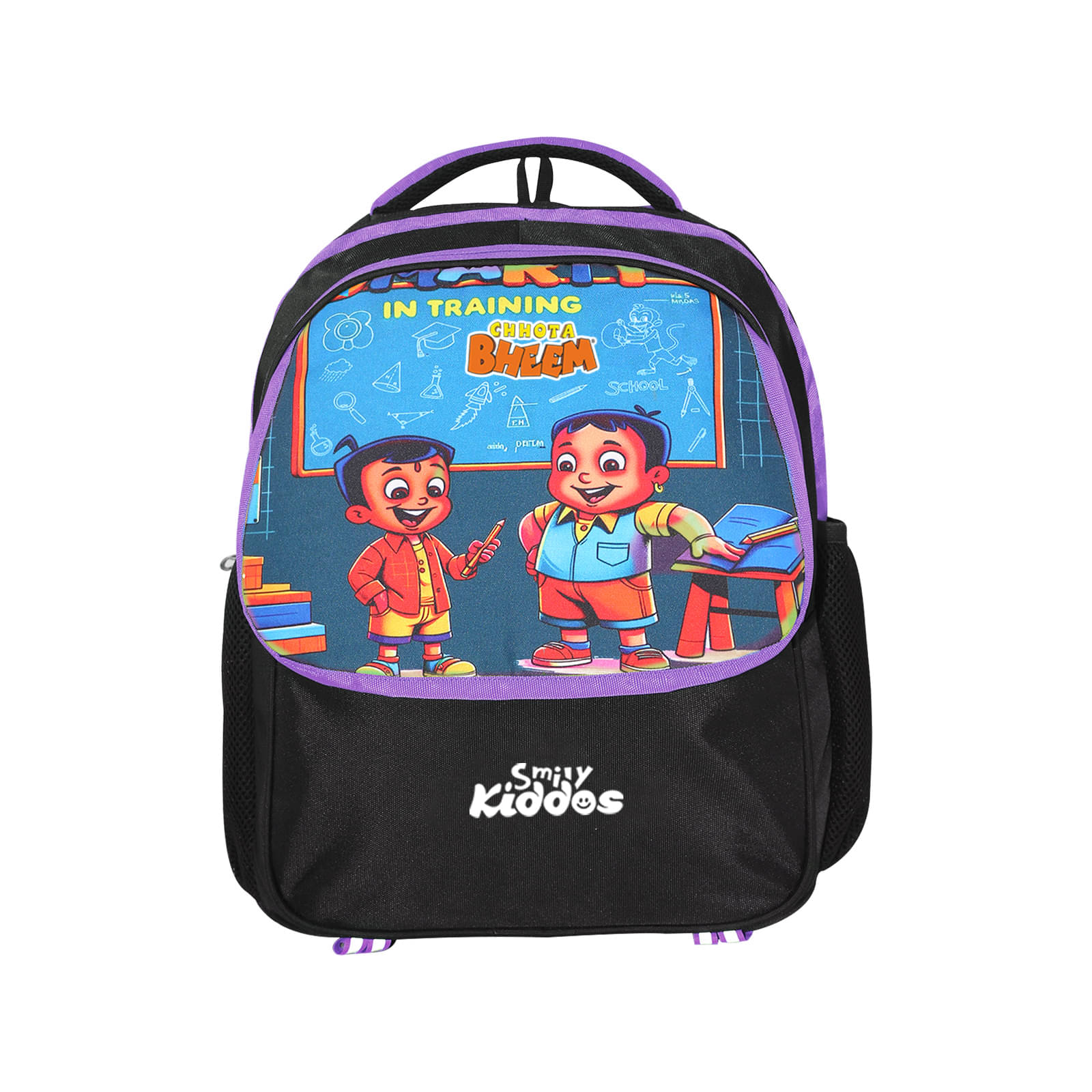     			SmilyKiddos 10 Ltrs Purple Polyester College Bag