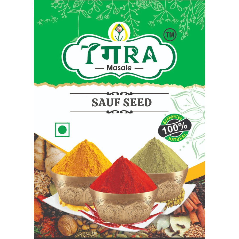 TGRA WHOLE SAUNF SEED 100GM / FENNEL SEED 100 gm TGRA WHOLE SAUNF SEED 100GM / FENNEL SEED 100 gm