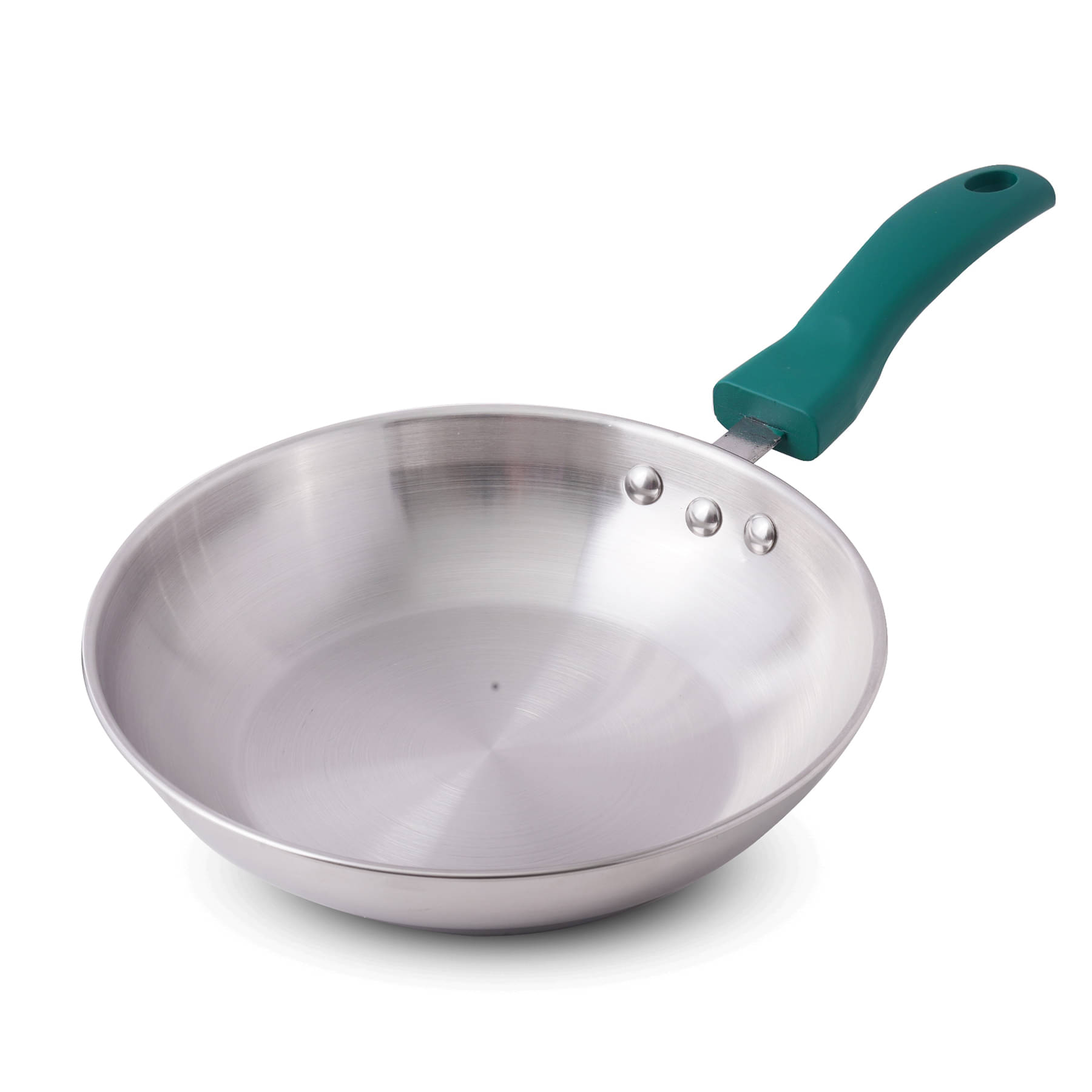     			The Indus Valley Fry Pan - 8.2inch Stainless Steel No Coating Fry Pan ( Pack of 1 )