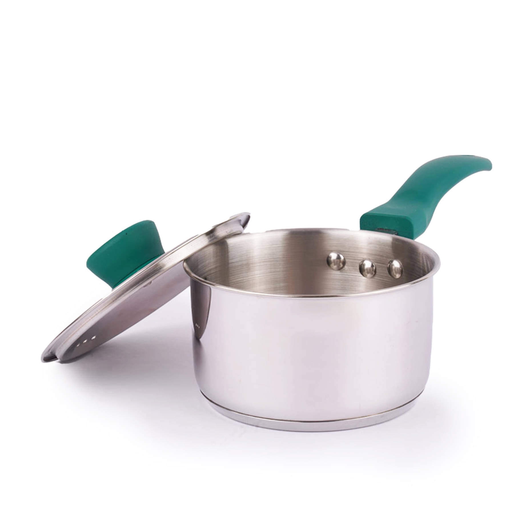     			The Indus Valley Sauce Pan-5.9inch Stainless Steel No Coating Sauce Pan ( Pack of 1 )