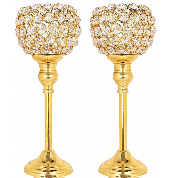     			Urban Hamlet Gold Table Top and Hanging Iron Tea Light Holder - Pack of 1