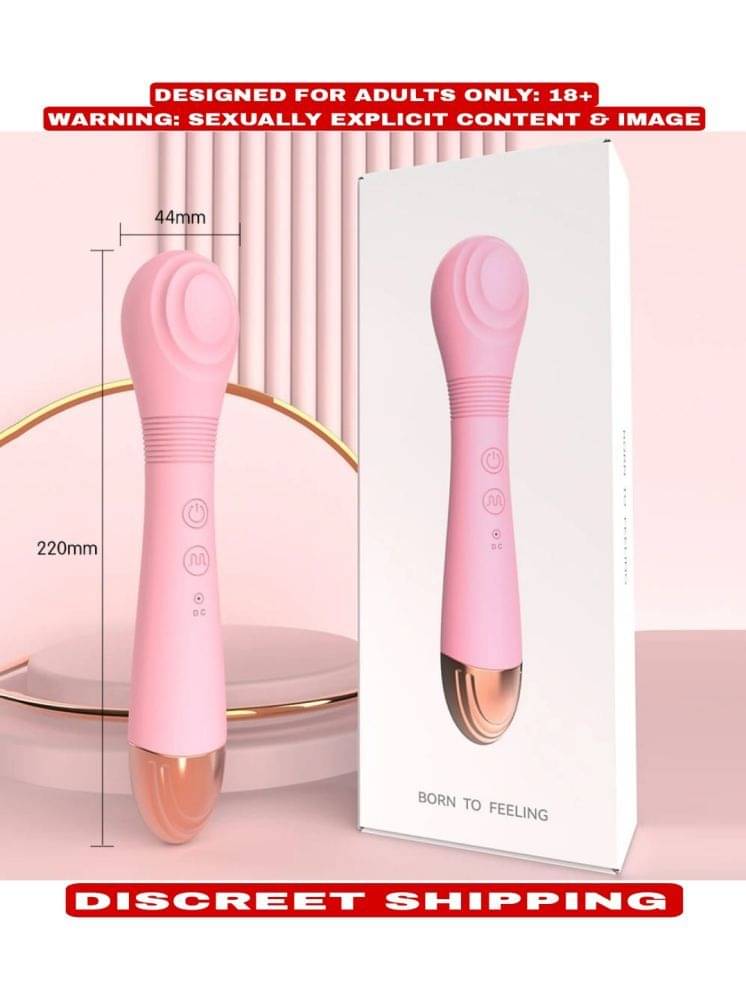    			WIRELESS 8.5 INCH 2 IN 1 LICKER+VIBRATOR IN 12 FREQUENCY STRONG VIBRATION MODES WITH USB CHARGING OPTION (RANDOM COLOR) SEX TOY FOR WOMEN (LOW PRICE)