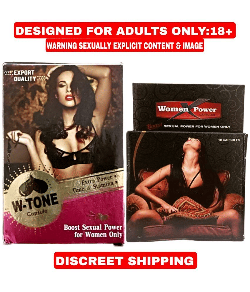     			combo of Dr. Chopra Women X Power 10 Capsule & Dr. Chopra W-Tone 10 Capsule for Sexual Power For Women