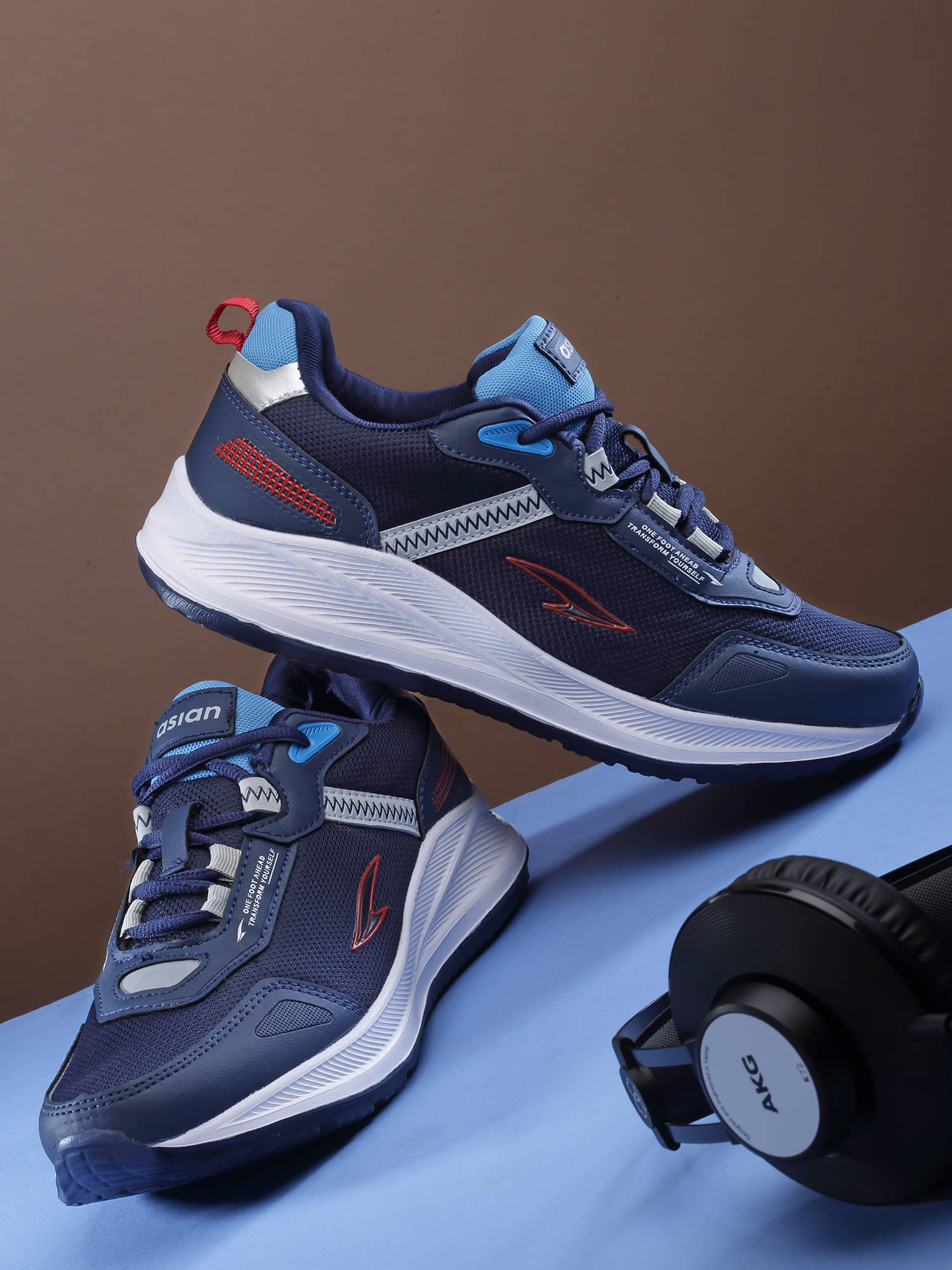     			ASIAN NEXON-13 Blue Men's Sports Running Shoes