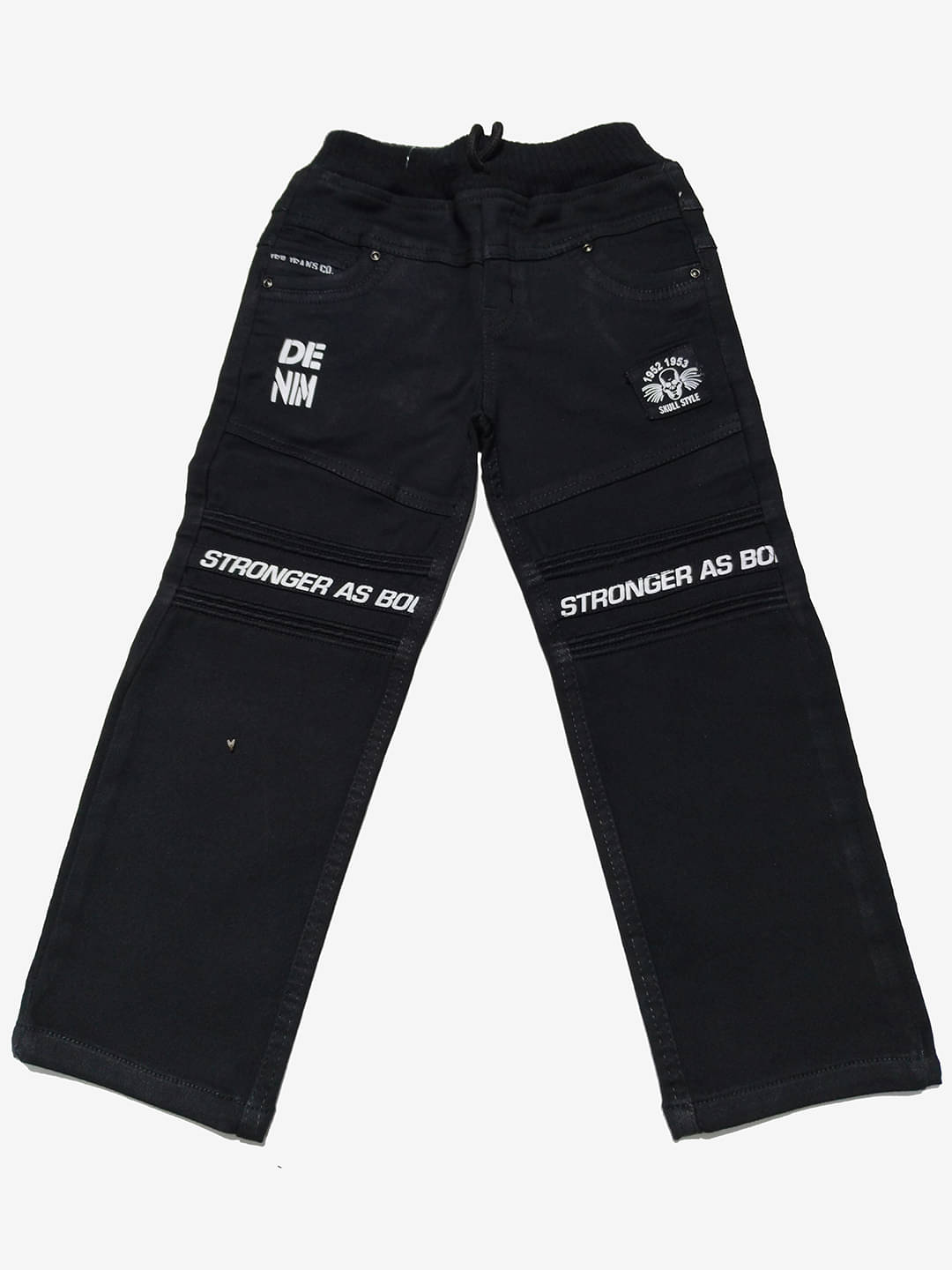     			JFR Pack of 1 Boys Cotton Blend Jeans ( Black )