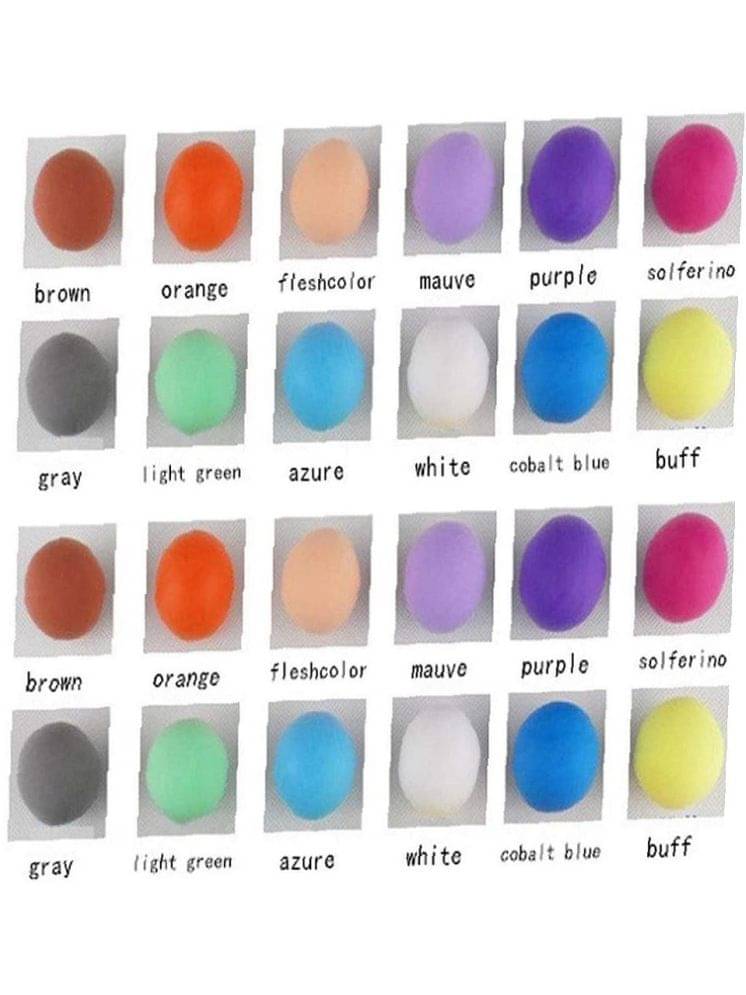     			Freedy (Pack of 12) Air Dry Clay, Colorful Children Soft Clay, Creative Art Crafts, Gifts for Kids-Multi Color. Non-Toxic Modeling Magic Fluffy Foam Bouncing Clay Putty Kit for Kids with Tools