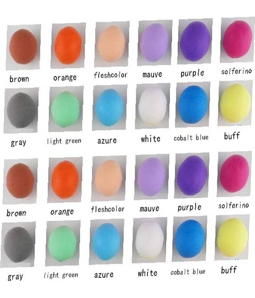 Freedy (Pack of 12) Air Dry Clay, Colorful Children Soft Clay, Creative Art Crafts, Gifts for Kids-Multi Color. Non-Toxic Modeling Magic Fluffy Foam Bouncing Clay Putty Kit for Kids with Tools - Stationery | Buy online on ZillyBuy