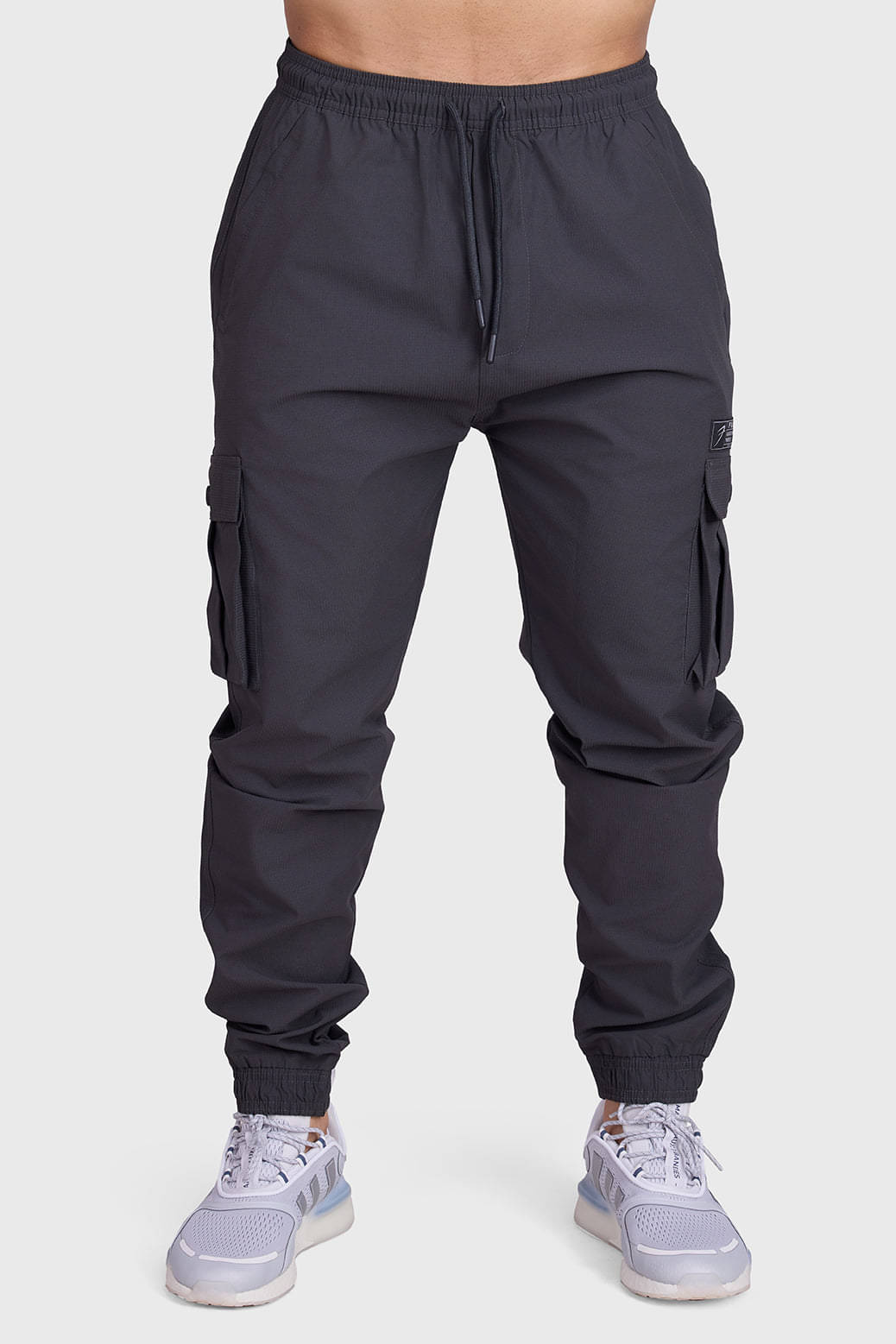     			Fuaark Dark Grey Polyester Men's Sports Joggers ( Pack of 1 )