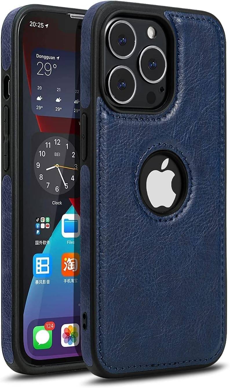 Gemesha Plain Cases Compatible For Leather Apple Iphone 15 pro max ( Pack of 1 ) Gemesha Plain Cases Compatible For Leather Apple Iphone 15 pro max ( Pack of 1 )
