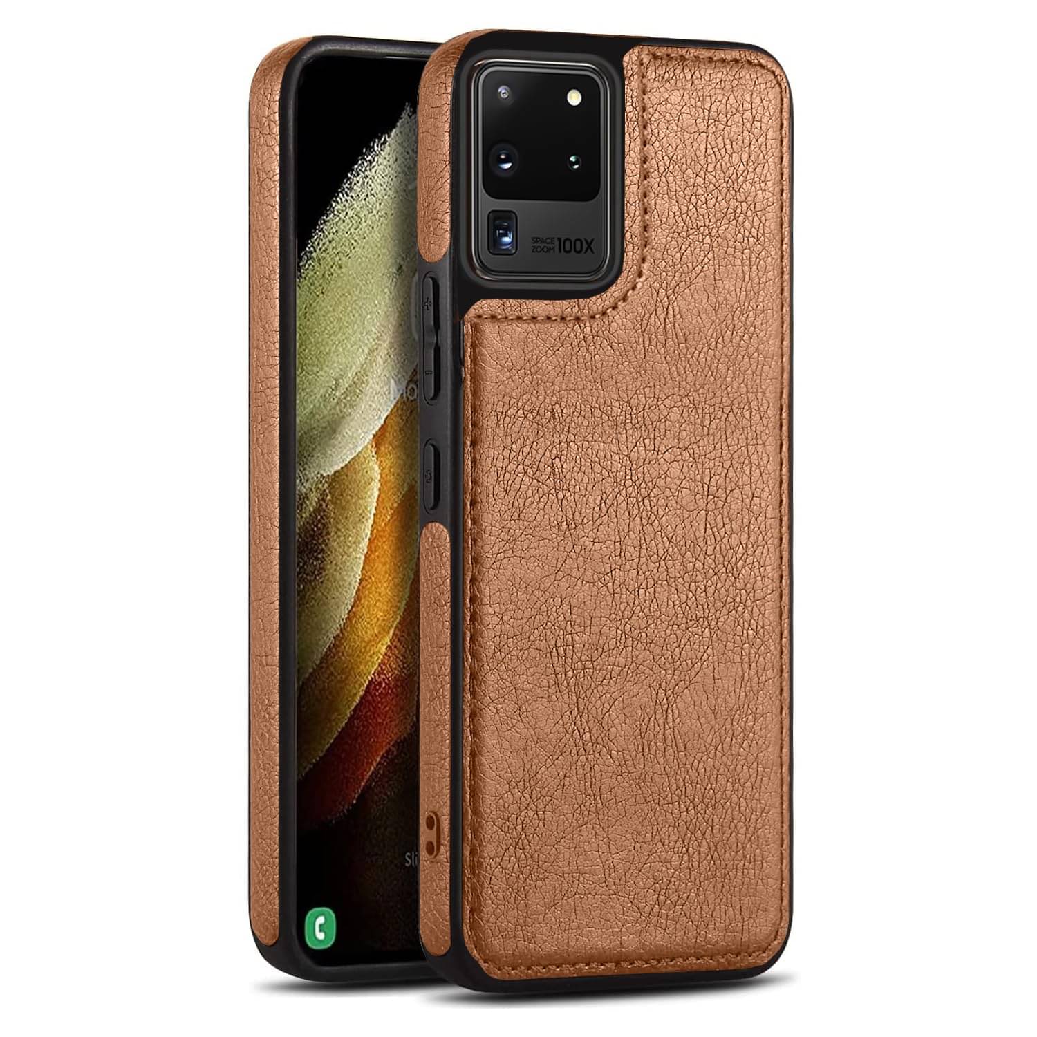 Gemesha Plain Cases Compatible For Leather Samsung Galaxy S20 ultra ( Pack of 1 ) Gemesha Plain Cases Compatible For Leather Samsung Galaxy S20 ultra ( Pack of 1 )