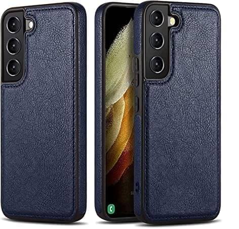     			Gemesha Plain Cases Compatible For Leather Samsung Galaxy S23 ( Pack of 1 )