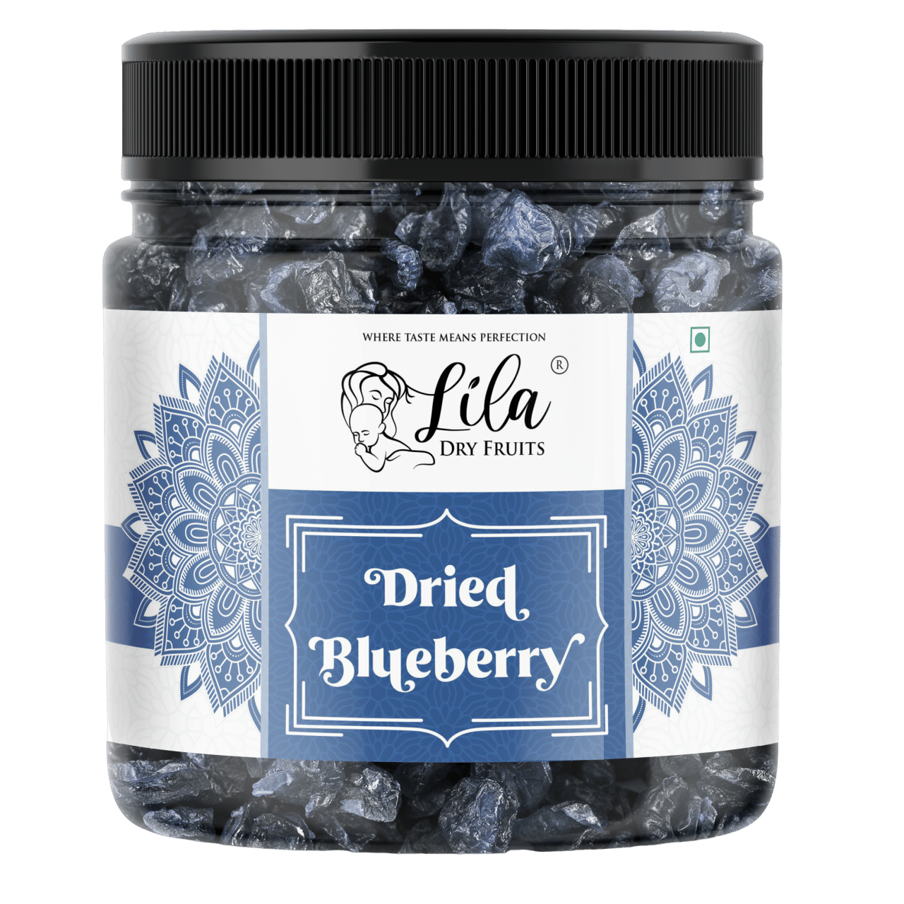 LILA DRY FRUITS Dried Blueberries 250g Naturally Sweetened Premium Californian Blueberry LILA DRY FRUITS Dried Blueberries 250g Naturally Sweetened Premium Californian Blueberry