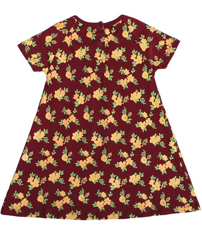 MINI KLUB Pack of 2 Baby Girls Cotton Dress ( Multi )