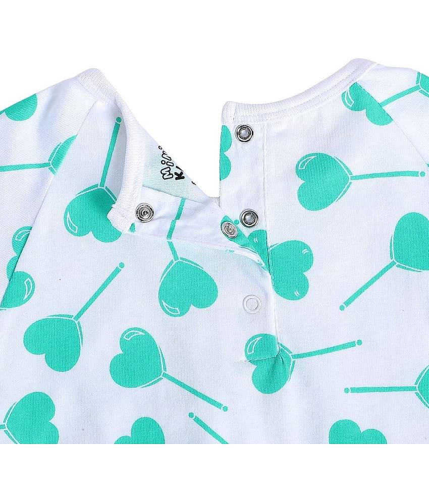 MINI KLUB Pack of 2 Baby Girls Cotton Dress ( Multi )