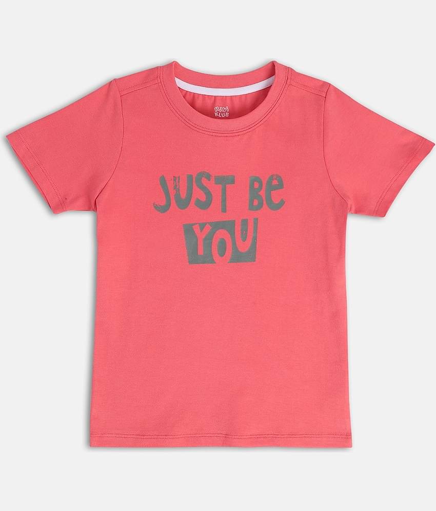 MINI KLUB Pack of 1 Boys Cotton T-Shirt & Pants Set ( Multicolor )