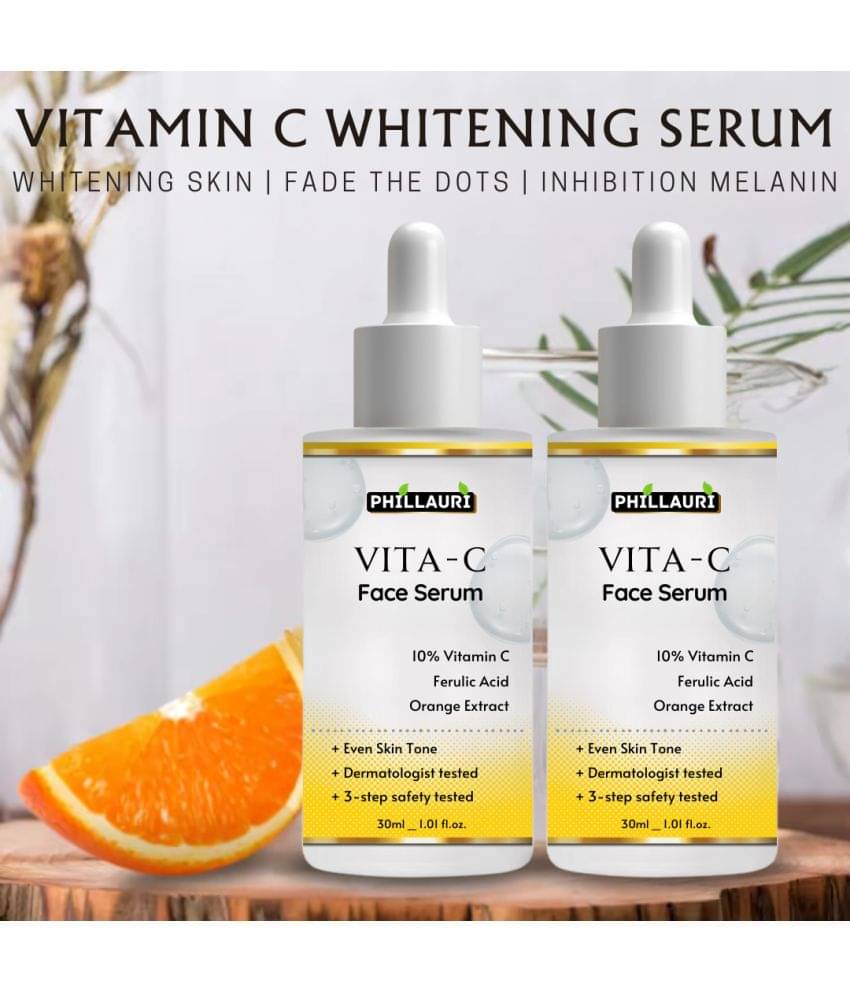 Phillauri Face Serum Vitamin C Spot Removal For All Skin Type ( Pack of 2 ) Phillauri Face Serum Vitamin C Spot Removal For All Skin Type ( Pack of 2 )