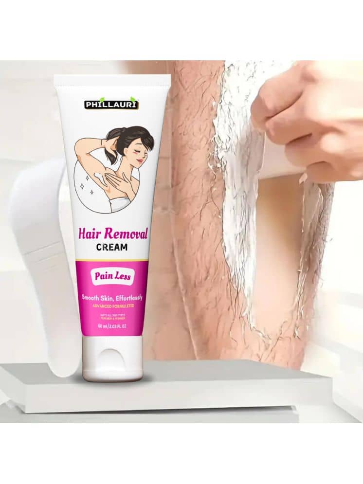 Phillauri Natural Hair Removal Waxing for Women 60 ( Pack of 1 )