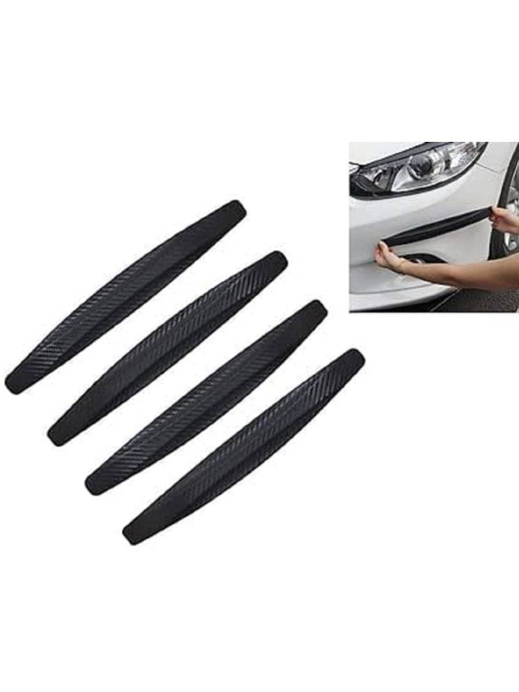     			RAMDEV ENTERPRISE Anti Collision Car Corner Bumper Protector Guard with Black Carbon Fiber Design Universal (Set of 4).