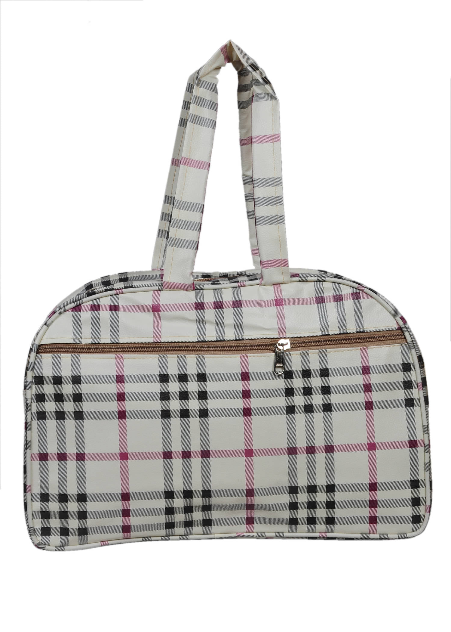     			SUNESH CREATION White Travel Kit Bag ( 1 Pc )