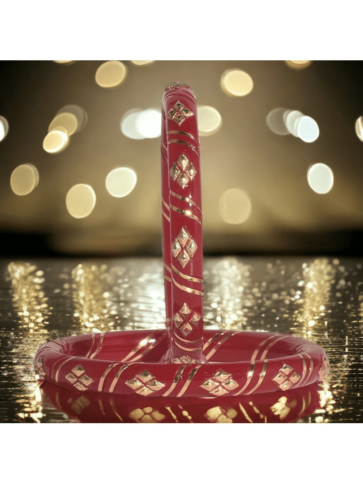 SUNISKA Red Bangle ( Pack of 2 ) SUNISKA Red Bangle ( Pack of 2 )