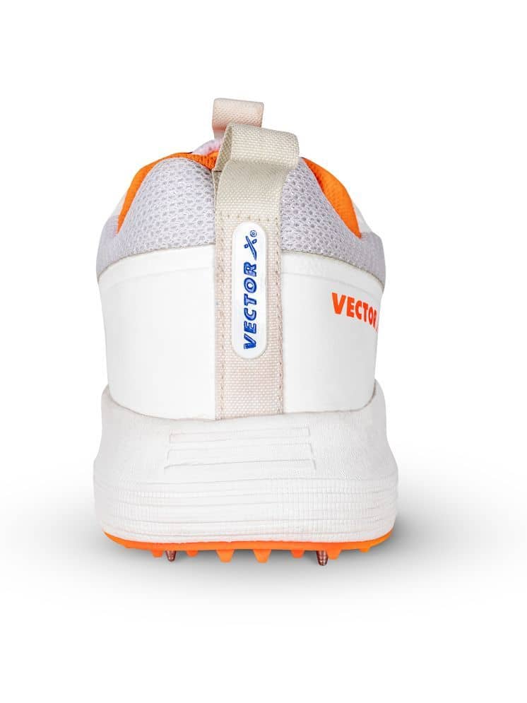 Buy Vector X SWING 2.0 FULL SPIKE Orange Cricket Shoes - Price