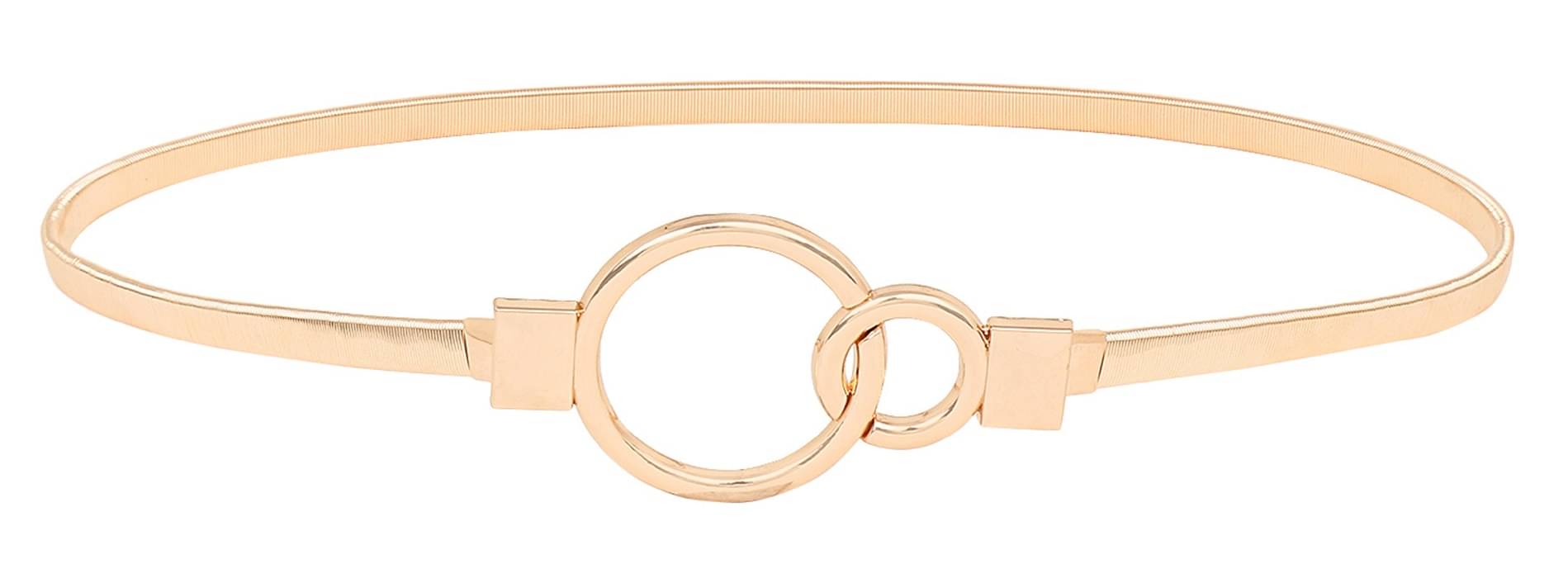     			Zacharias Metal Women's Metal Belt ( Pack of 1 )