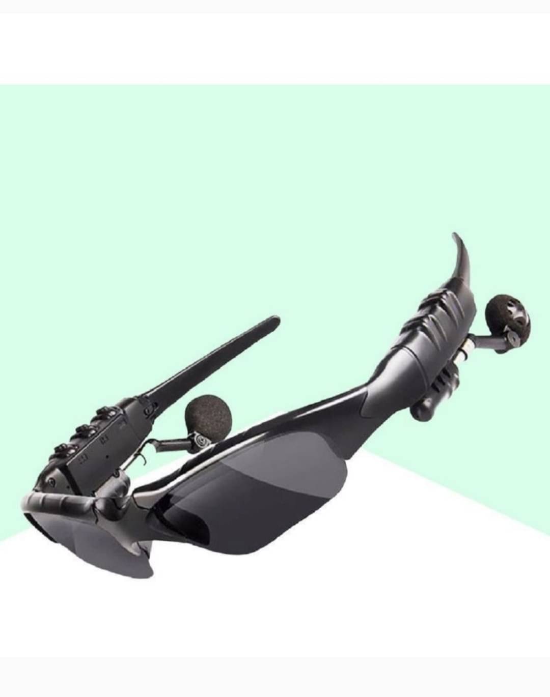     			flexton Sunglass Bluetooth Bluetooth Headphone Over Ear 3 Hours Playback Active Noise cancellation IPX4(Splash & Sweat Proof) Black