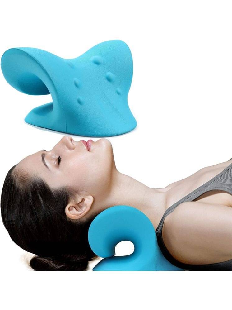     			AJRO DEAL Light Blue Neck Support ( Pack of 1 )