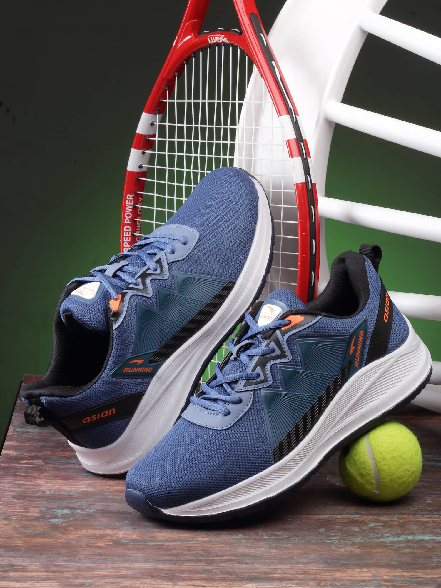     			ASIAN NEXON-03 Blue Men's Sports Running Shoes