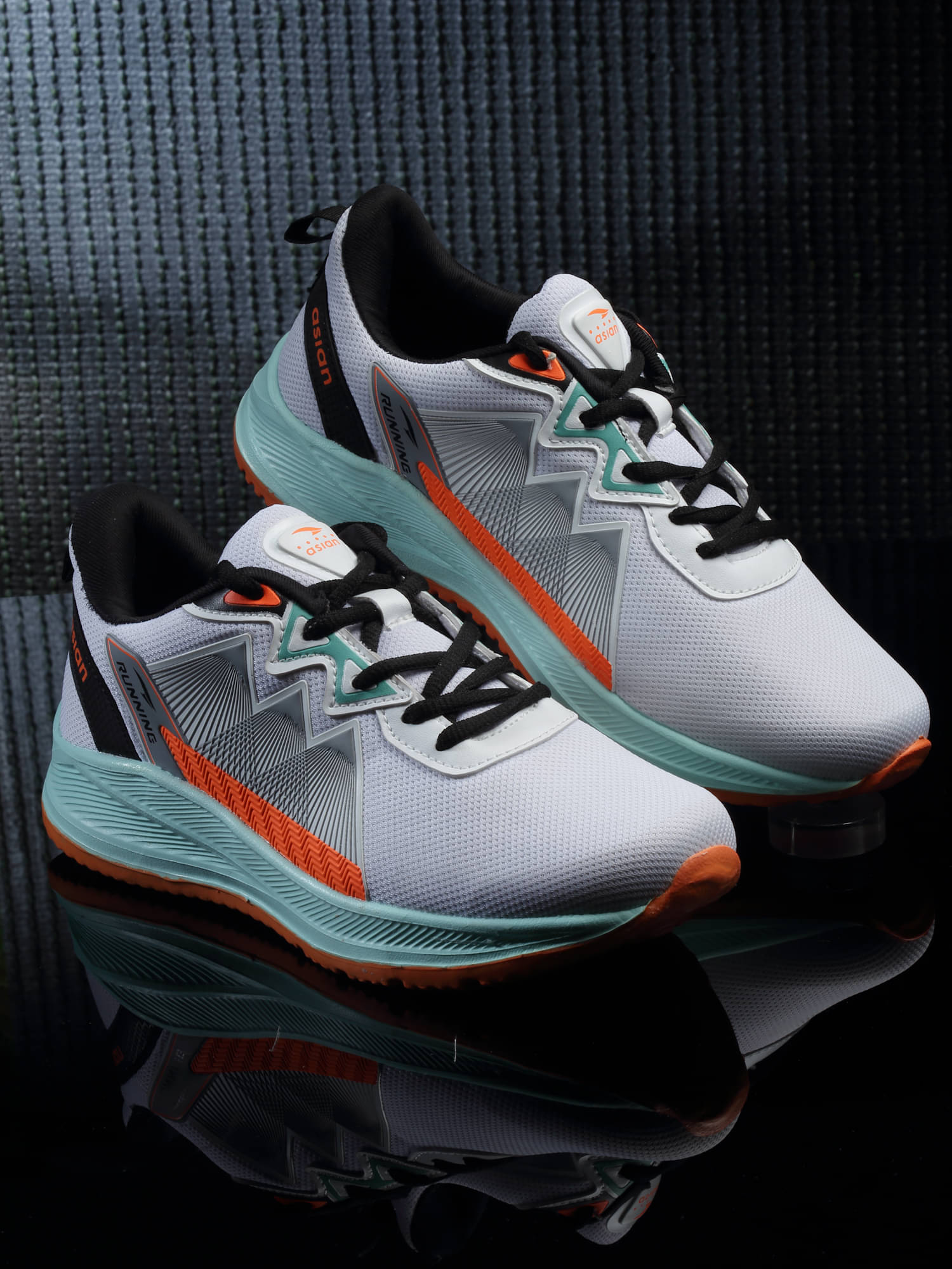 ASIAN NEXON-03 White Men's Sports Running Shoes     			ASIAN NEXON-03 White Men's Sports Running Shoes