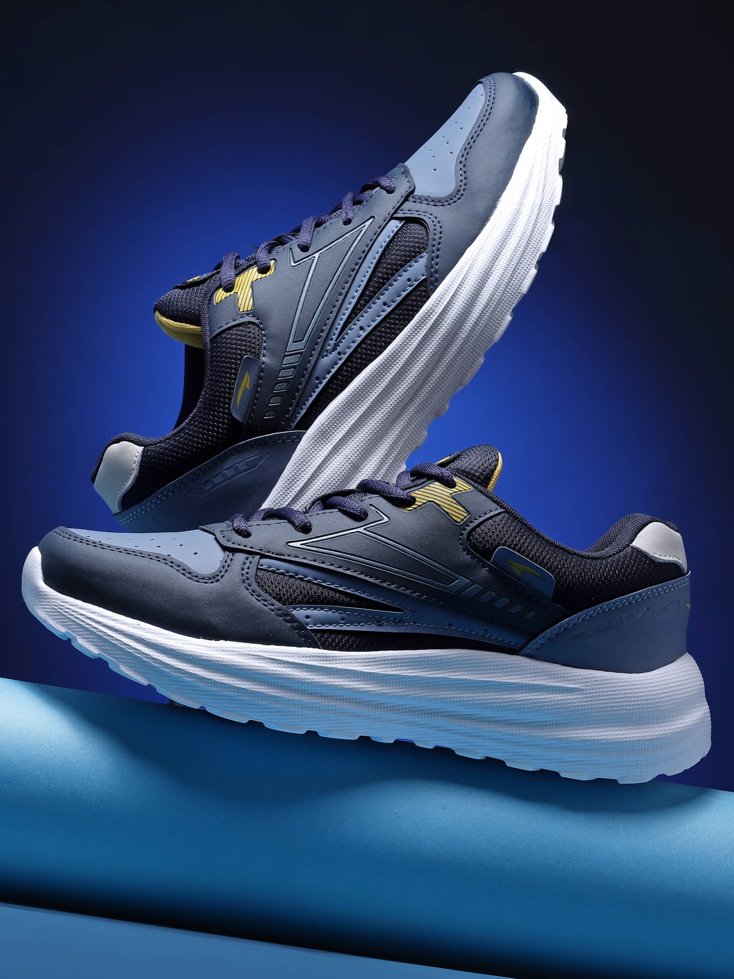 ASIAN TERMINATOR-08 Navy Men's Sports Running Shoes ASIAN TERMINATOR-08 Navy Men's Sports Running Shoes